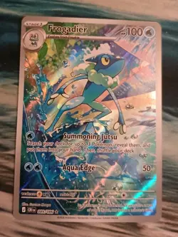 POKEMON TCG Frogadier 089/086 FULL ART ILLUSTRATION RARE Chaos Rising *MINT* - Image 1