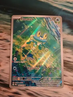POKEMON TCG Froakie 088/086 FULL ART ILLUSTRATION RARE Chaos Rising *MINT* - Image 1