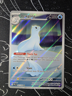 Dewgong 97/94 Illustration Rare Phantasmal Flames NM Pokemon TCG #97 - Image 1