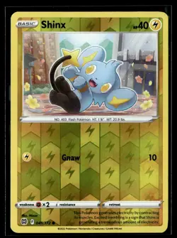 Pokemon TCG SWSH09: Brilliant Stars #049/172 Shinx Reverse Holo - Image 1