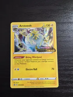 Pokemon Arctozolt SWSH036 Stamped Sword & Shield Darkness Ablaze Promo Mint - Image 1