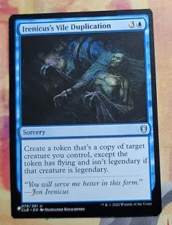 Irenicus's Vile Duplication MTG The List - Commander Legends: Baldur's Gate (NM) - Image 1