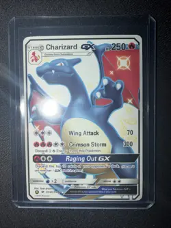 Pokemon Charizard GX Hidden Fates Shiny, from pack to sleeve, perfect condition - Image 2