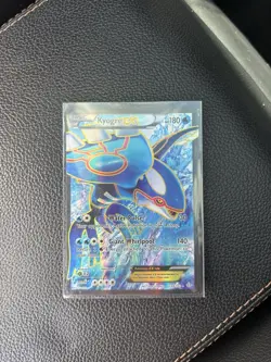 Pokemon Kyogre Ex Full Art Holo Ultra Rare 148/160 XY Primal Clash 180 HP - Image 2