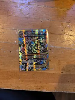 Pokemon Primal Groudon EX Full Art Holo Ultra Rare 97/98 240 HP English - Image 2