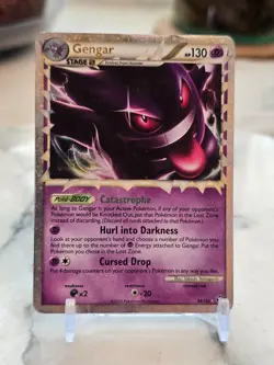 Pokemon TCG Gengar (Prime) 94/102 Triumphant Holo Moderately Played - Image 1