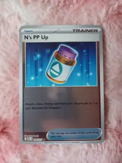 Pokemon N's PP Up 195/217 Me: Ascended Heroes Reverse Holo - TCG Card - Image 1