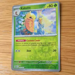 KAKUNA 014/165 POKEMON CARD (151 SET) REVERSE HOLO - Image 4
