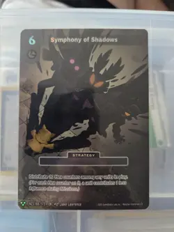 MetaZoo Symphony of Shadows Foil Strategy Cards Tyler Ellis Jake Lawrence Lot - Image 4