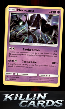 Necrozma 101/236 Pokemon Rare SM - Unified Minds Card LP - Image 1