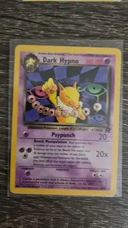 Pokemon TCG Dark Hypno (26) Team Rocket (2000) Card HP - Image 1