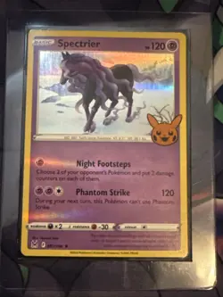 Spectrier 081/196 Pokemon Trick Or Trade Holo 2023 Halloween Promo Card NM - Image 1