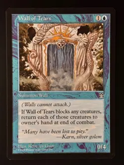 MTG - Wall of Tears - LP/NM - Stronghold - UNCOMMON - EN - REG - Image 1
