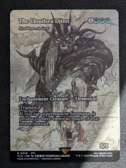 The Cloudsea Djinn - Nyxbloom Ancient FINAL FANTASY: Through the Ages NM - Image 1