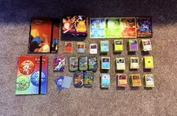 HUGE Lot of 1,600+ Pokemon Cards: 100+ Rares, 2 Binders, Tins, etc. - Image 1