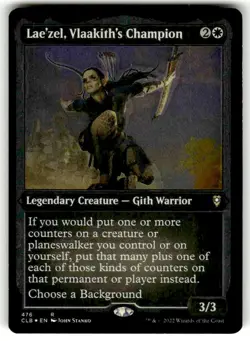 Commander Legends: Battle for Baldur's Gate Lae'zel, Vlaakith's Champion Etched - Image 1