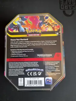 Sealed Charizard Y Ex Tin pokemon tcg - Image 2