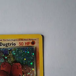 Pokemon Dark Dugtrio Team Rocket Holo 6/82 - Image 2