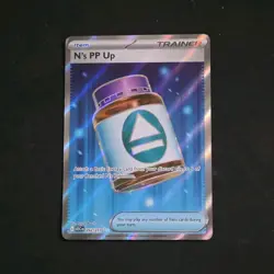 The Pokemon Company N's PP Up 262/217 ASC Secret Rare Full Art Holo Eng - Image 1