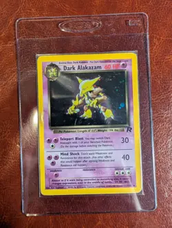 Dark Alakazam 1/82 - Pokemon Team Rocket (2000) - Holo Rare - MP / light damage - Image 1