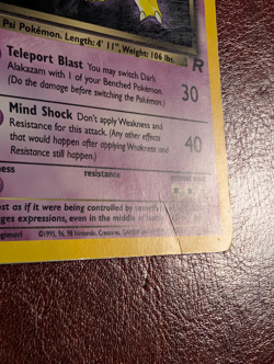 Dark Alakazam 1/82 - Pokemon Team Rocket (2000) - Holo Rare - MP / light damage - Image 3
