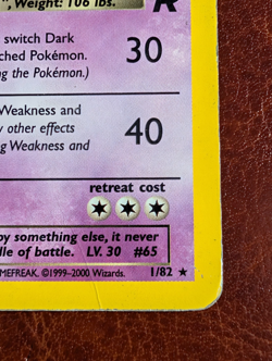 Dark Alakazam 1/82 - Pokemon Team Rocket (2000) - Holo Rare - MP / light damage - Image 4