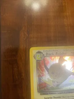 Pokemon Dark Raichu 83/82 Team Rocket Secret Rare Holo Rare Unlimited Damaged⚡ - Image 3