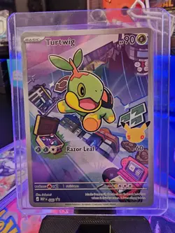 First Partner Illustration Turtwig Promo Full Art Holo 040 Pokemon TCG - Image 2