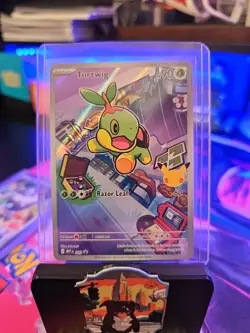 First Partner Illustration Turtwig Promo Full Art Holo 040 Pokemon TCG - Image 5