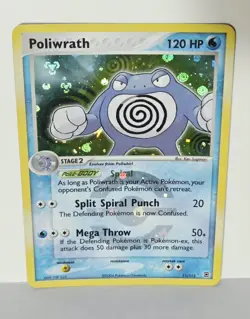 Poliwrath 11/112 Swirl Reverse Holo Rare - EX FireRed & LeafGreen - Pokemon LP+ - Image 1