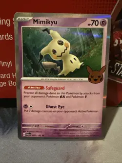 Mimikyu 037/091 | Halloween Promo Holo | Pokemon | Trick or Trade 2024 NM - Image 1