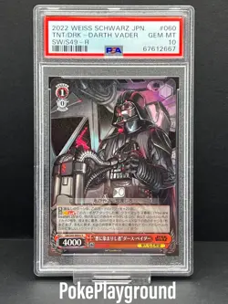 Darth Vader Holo Rare PSA 10 Weiss Schwarz Star Wars Comeback Japanese 060 - Image 1