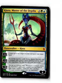 Kiora, Master of the Depths 213 Battle for Zendikar Magic: The Gathering LP - Image 1