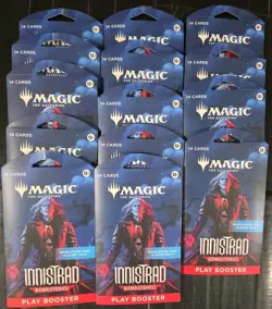 Magic The Gathering MTG Innistrad Remastered Play Booster Lot of 14 Packs - Image 1