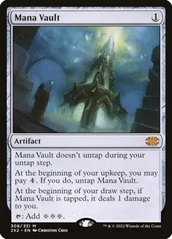 MTG Mana Vault Double Masters 2022 Regular Mythic Rare - Image 1