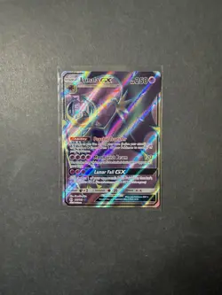 Lunala GX 141/149 Holo Ultra Rare Full Art Pokemon Card SM PTCG NM - Image 1