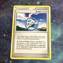 Bubble Coat 129/146 Uncommon Legends Awakened Pokemon Lightly Played - Image 1