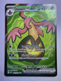 Pokemon TCG Gourgeist EX 102/086 Ultra Rare Holo Chaos Rising ENG 2026 - Image 1