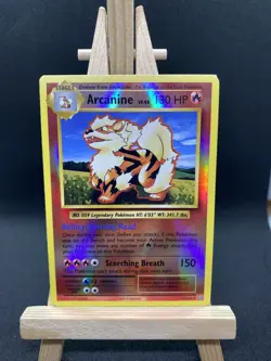 Pokemon TCG Arcanine Evolutions 18/108 Reverse Holo Rare - Image 1