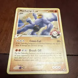 Machamp [GL] - 46/111 - Uncommon, English Pokemon Rising Rivals MP - Image 1