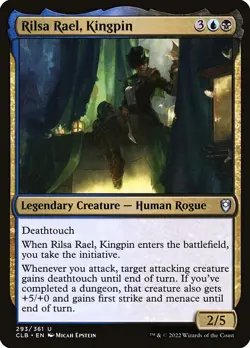 1x Rilsa Rael, Kingpin - Foil NM Eng MTG - Commander Legends Baldur's Gate - Image 1