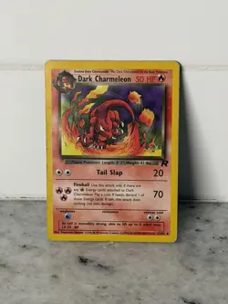 Pokemon - Dark Charmeleon - Team Rocket - W Stamp 32/82 WOTC - Image 1