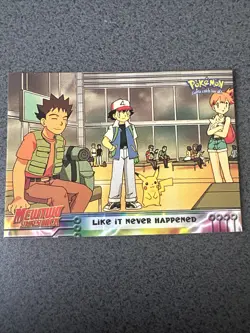 Pokemon Like It Never Happened 40 Mewtwo Strikes Back Black Topps Near Mint - Image 1