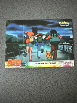 Pokemon Marina In Chaos 14 Mewtwo Strikes Back Black Topps Near Mint - Image 1