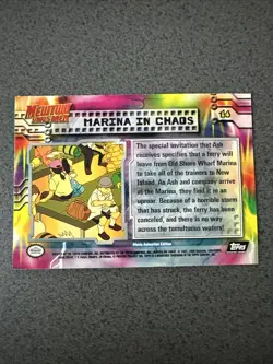 Pokemon Marina In Chaos 14 Mewtwo Strikes Back Black Topps Near Mint - Image 2
