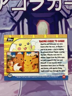 Pokemon Racing Cheek To Cheek 48 Pikachu’s Vacation Excellent - Image 2