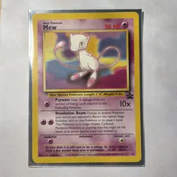 Pokemon TCG Mew 08/53 Wotc Promo Holo Eng 1999 Ken Sugimori 50 HP - Image 1