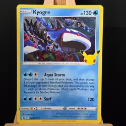 Kyogre - 003/025 - Pokemon Celebrations 25th Anniversary - Holo - Pokemon TCG - Image 1