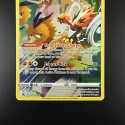 Galarian Zapdos SWSH283 Pokemon Sword & Shield Black Star Promo Holo Card - Image 3