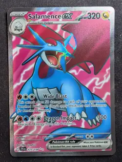 Salamence ex - 177/159 - Ultra Rare - Journey Together (Pokemon) - Image 1